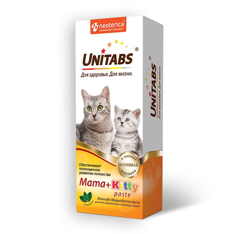 Юнитабс Паста Мама+Китти 120мл U308 