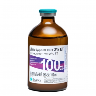 Димедрол-вет 2% БТ 100 мл