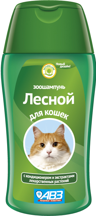 Зоошампунь Лесной для кошек 180 мл