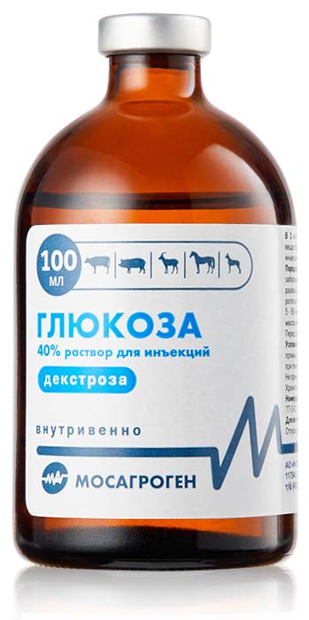Глюкоза 40% 100 мл